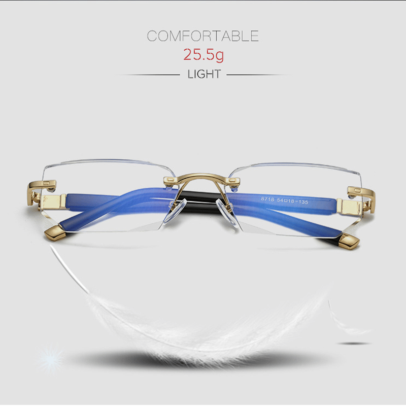 Sapphire Hard Anti-Blue Dual-Use Progressive Reading Glasses