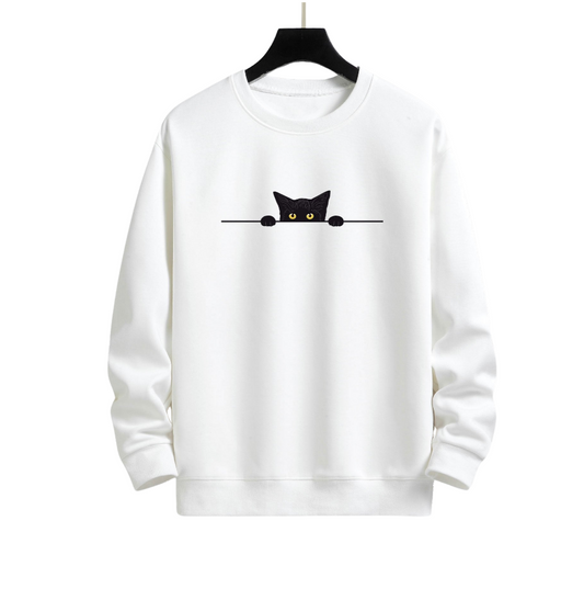 Black Cat Sweatshirt