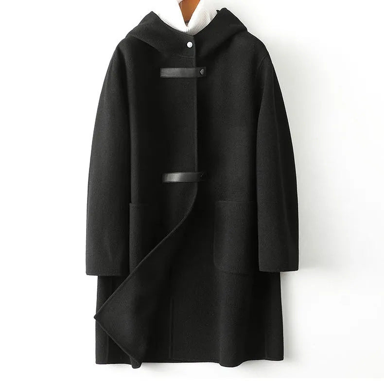 Hannah Clay Wool Overcoat