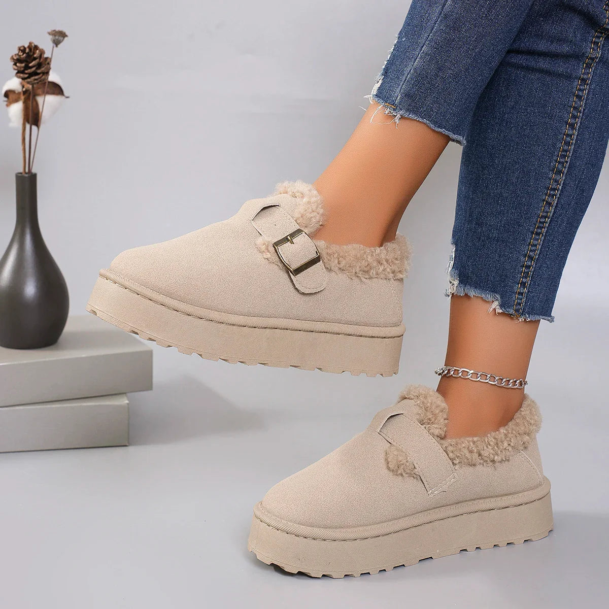 Lindsay Lightweight Suede Boots