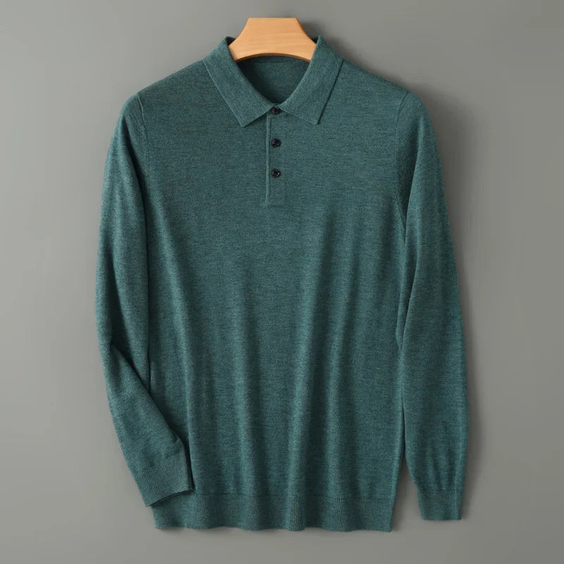 Riku Merino Wool Polo