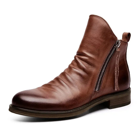 Grant Hale Leather Chelsea Boots