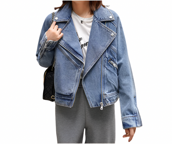 Celeste Rider Denim Coat