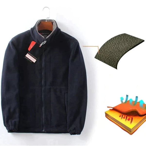 Double-Layer Polar Fleece Jacket