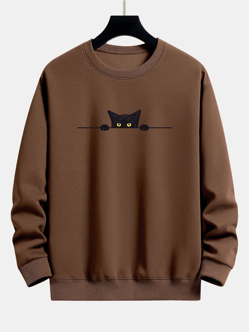 Black Cat Sweatshirt