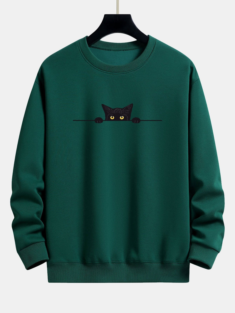 Black Cat Sweatshirt