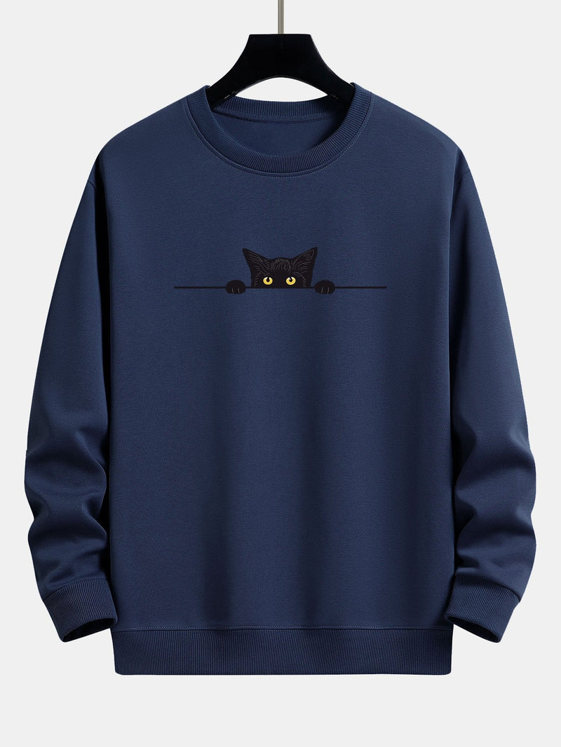 Black Cat Sweatshirt