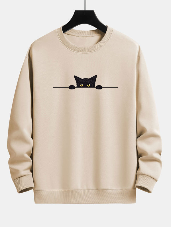 Black Cat Sweatshirt