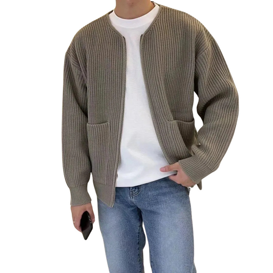 Lyndon Crew Knit Cardigan