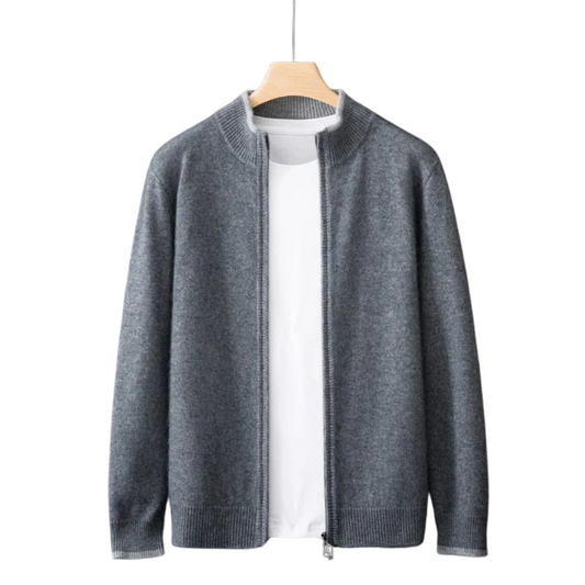 Riku Cashmere Zip Jacket